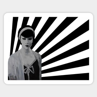 Anna May Wong 3 - Art Deco Sticker